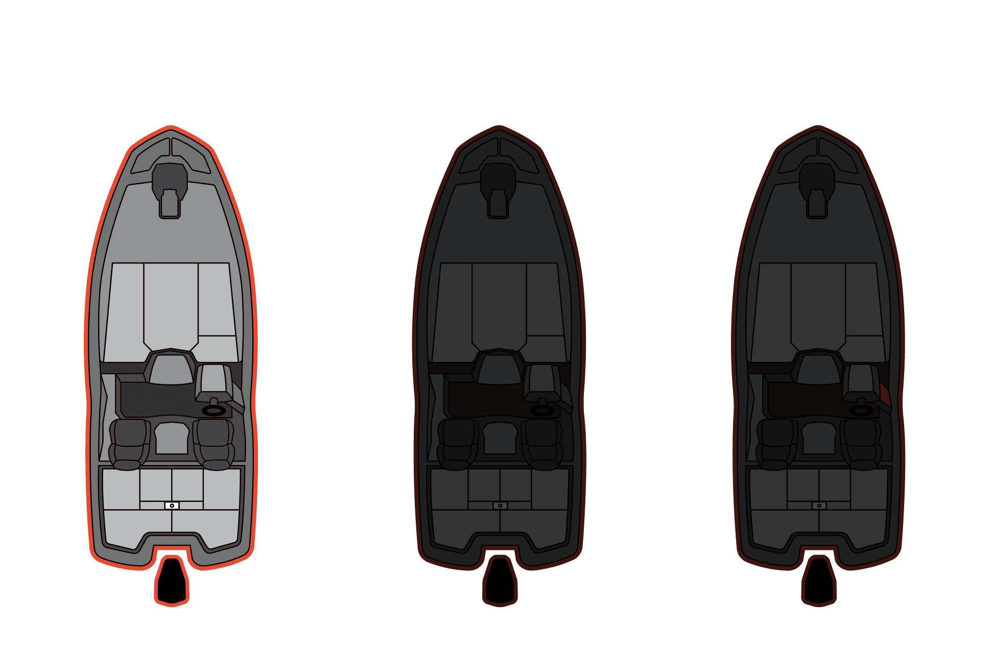 Boat 1 highlighted